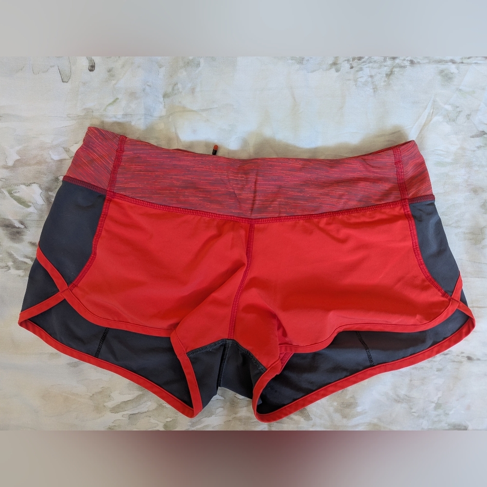Lululemon running shorts, size 6
